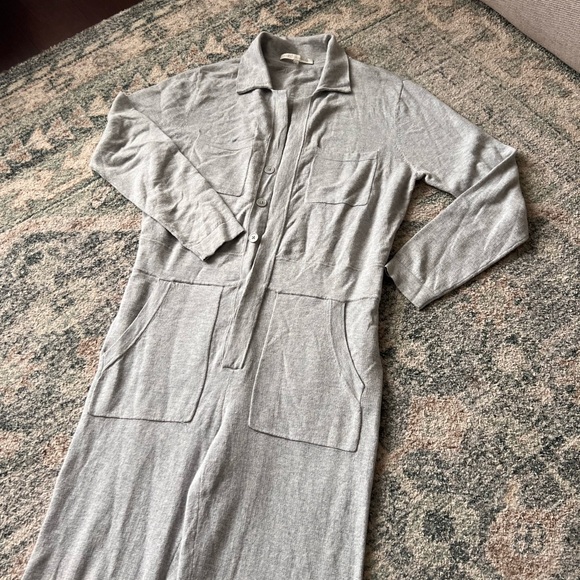 Naked Cashmere Mae Aspen Jumpsuit In Grey M/L. B3 - Picture 6 of 11